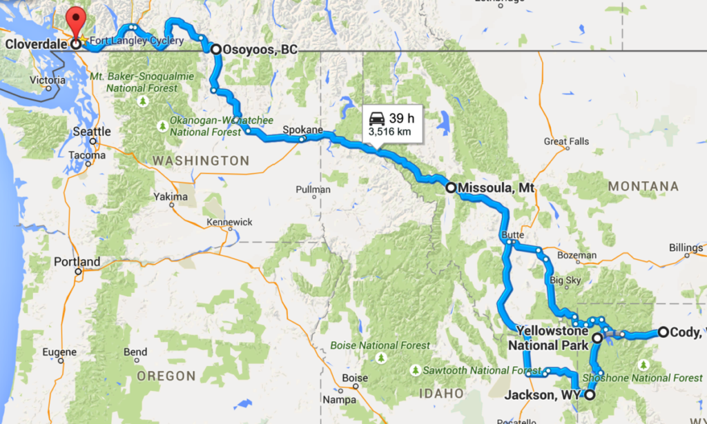 2014 motorcycle road trip: Yellowstone